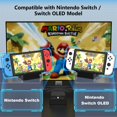 Portable Switch TV Docking Station with 4K/1080P HDMI and USB 3.0 Dock for Nintendo Switch
