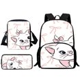 thumbnail image 1 of Disneys Marie Cat-mochila escolar para niños y niñas, bolso de hombro, estuche para lápices, gran capacidad, el mejor regalo, 3 piezas, 1 of 4
