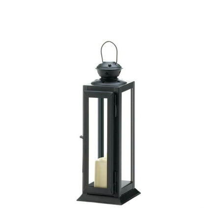 - Decorative Lanterns For Candles, Black Metal Lantern Candle Holder