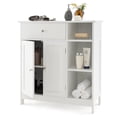 thumbnail image 2 of Armario de Suelo Costway para Baño con 1 Cajón Grande 2 Puertas y Estante Ajustable Blanco 75 x 30 x 80 cm, 2 of 10