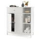 thumbnail image 2 of Armario de Suelo Costway para Baño con 1 Cajón Grande 2 Puertas y Estante Ajustable Blanco 75 x 30 x 80 cm, 2 of 10