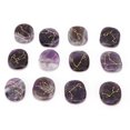 thumbnail image 2 of Piedras de Amatista ANGGREK 12 Piezas Natural para Regalo de Oración de Yoga, 2 of 8
