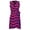 White/Black, variant on Zig Zag Chevron Print Lightweight Self Tie Side Wrap Dress