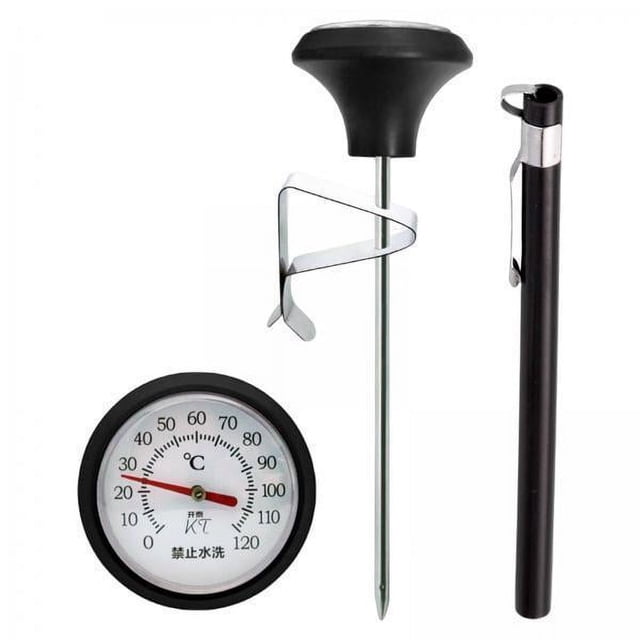 Lipstore 5xFood Thermometer Instant Read Thermometer for Cooking Red