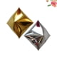 thumbnail image 2 of 4 globos de aluminio con forma de diamante 4D para bodas, baby showers y fiestas de San Valentín (dorados y plateados)., 2 of 7