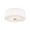 Polished Nickel, variant on Mitzi H146502 Sophie 2 Light 12" Wide Flush Mount Ceiling Fixture - Nickel
