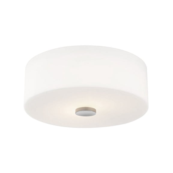 Mitzi H146502 Sophie 2 Light 12" Wide Flush Mount Ceiling Fixture - Nickel