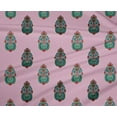 thumbnail image 4 of oneOone Polyester Lycra Blush Pink Fabric Floral & Paisley Block Diy Clothing Quilting Fabric Print Fabric By Yard 56 Inch Wide, 4 of 4
