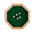 thumbnail image 1 of Miangastore Bar Dice Game Toys Wooden Octagonal 1 Set 4.13X4.13X1.10Inch, 1 of 8