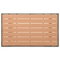 thumbnail image 4 of vidaXL Patio Table Rectangular Dining Table Outdoor Furniture Poly Rattan, 4 of 19