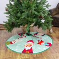 thumbnail image 2 of Falda de Árbol de Navidad Gibobby Decoración inferior Patrón de Papá Noel 90 CM, 2 of 3