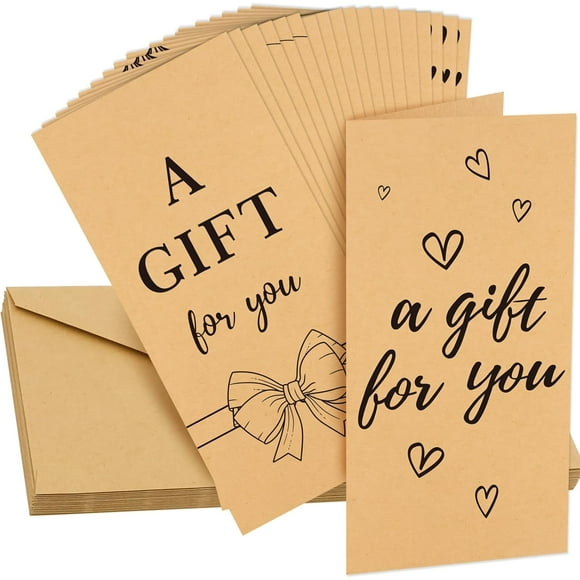 Money Cards Holders with Envelopes Christmas Cash Holder Gift Cards for Business Birthday Happy Holiday