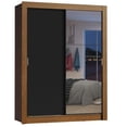 thumbnail image 1 of Ropero Closet Madesa Dallas 2 Puertas Corredizas con Espejo 2 Cajones MN, 1 of 8