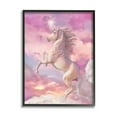 thumbnail image 2 of Stupell Industries Beautiful Sunset Unicorn Pink Clouds Fantasy Illustration , 11 x 14, Design by Ziwei Li, 2 of 5