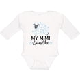 thumbnail image 3 of Inktastic My Mimi Loves Me Baby Lamb Boys or Girls Long Sleeve Baby Bodysuit, 3 of 5