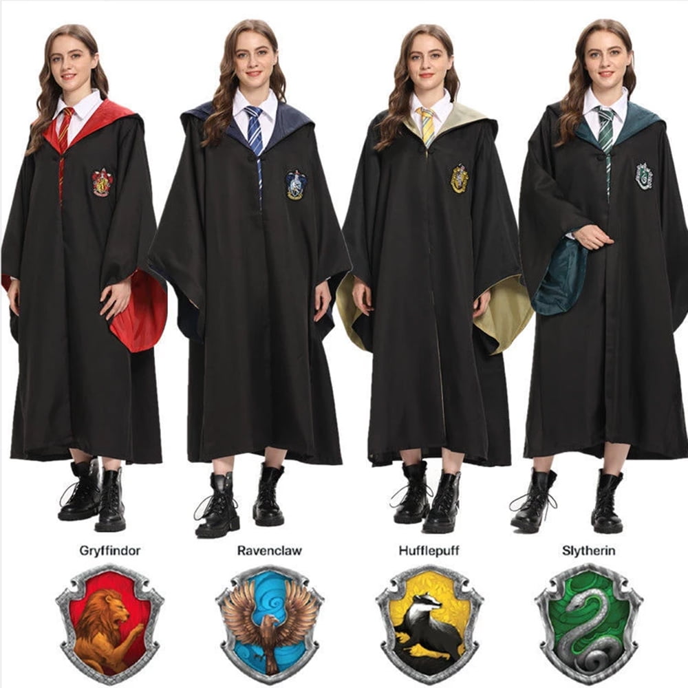 Harry Potter Magic Cape Cosplay Costume Adult Kids Harry Potter Fans ...