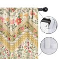 thumbnail image 4 of Blackout Kids Curtains,Pioneer Flower Floral Print Pattern Childrens Insulated Curtains Set Of 2,Bedroom Essentials,Toddler Room Decor 42"x63", 4 of 5