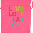 thumbnail image 4 of Inktastic Live Love Play Violin Girls Baby Bodysuit, 4 of 5
