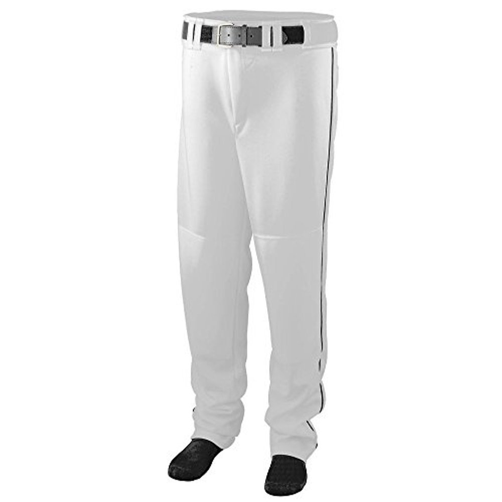 Augusta Sportswear BOYS' SERIES BASEBALL PANTS WITH PIPING XL White