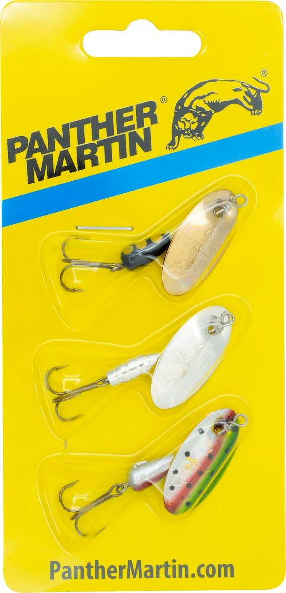 (2 pack) Panther Martin WT3 Western Trout Spinners Fishing Lure Kit - 1/8 oz - Assorted - Pack of 3