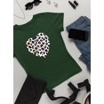 thumbnail image 3 of Colorful Heart Cheetah Print T-Shirt Women -Image by Shutterstock, Female 4X-Large, 3 of 4