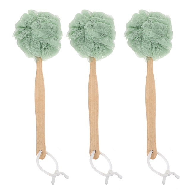 3 UNIDS Cepillos de baño para el hogar Prácticos cepillos de ducha Pinceles de limpieza