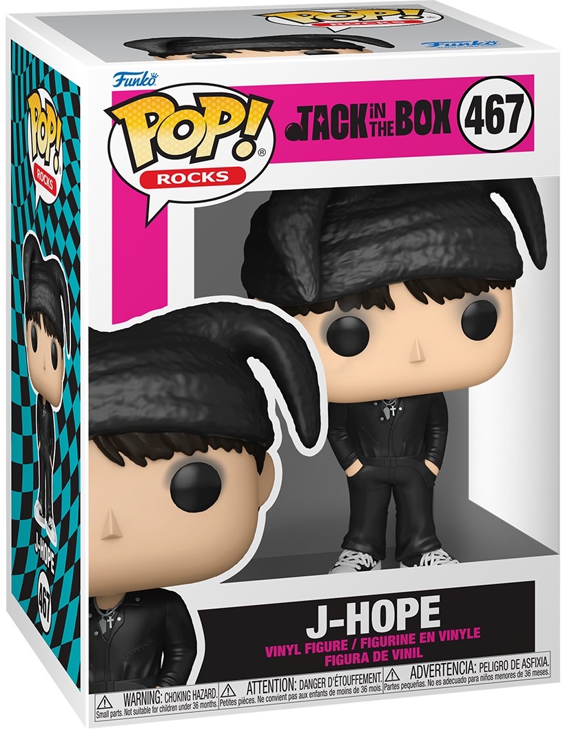 Funko POP! Rocks: Jack in the Box - J-Hope - Walmart.com
