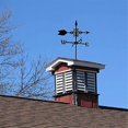 thumbnail image 3 of Exquisite Metal Weather Vane Ornament Metal Weathervane with Ornament, 3 of 5