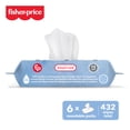 thumbnail image 3 of Fisher-Price 99% Water Baby Wipes 432 ct, 3 of 13