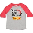 thumbnail image 3 of Inktastic When God Made Me Boys or Girls Toddler T-Shirt, 3 of 5