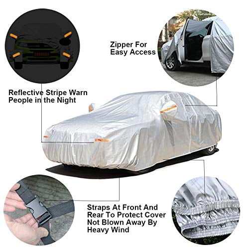 SML 03+ Waterproof & Breathable Weather Protection Car Cover For Citroen C2 