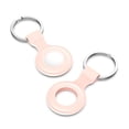 thumbnail image 4 of Funda protectora de silicona suave para rastreador, con llavero. Rosa, 4 of 9