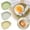 Beige, variant on Sturdy Silicone Suction Training Bowl for Toddler Meal Feeding and Learning Tableware