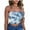 Blue, variant on Tube Tops for Women Casual Printing Strapless Top Bandeau Crop Top Premium Healthy Fabric Summer Streetwear & Show off your Figure Tube Top（Plus Size）