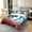 Red Blue, variant on 100% Cotton Western Dragon Duvet Cover Full,Magical Animal Comforter Cover,Red Blue Lightning Bedding Set,War Galaxy Bed Set（No Comforter）
