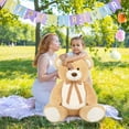thumbnail image 3 of MaoGoLan 47'' Big Teddy Bear Giant Stuffed Animal Plush Soft Toy, 3 of 9