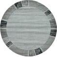 thumbnail image 1 of Unique Loom Tapis de Transition de la Collection Del Mar Inspiré du Design Contemporain Moderne, 8' 0 x 8' 0 Rond, Gris Clair / Beige, 1 of 4