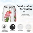 thumbnail image 5 of Lsque Mens Swim Trunks Hello Summer Gnome Pattern - Bathing Suit Compression Liner - Beach Swim Shorts Swimwear - (S-3XL) - Stretch Quick Dry -3X-Large, 5 of 9