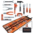 thumbnail image 1 of Juego de bolsas de herramientas Black+Decker Kids de 13 piezas con martillo y destornillador, 1 of 8