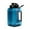 Blue-196, variant on Large Sports Water Bottle 64oz Insulated Tumbler with Straw Leakproof for Gym Workouts Hiking Outdoor Activities Men Women, UKHBMC | Black