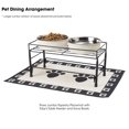 thumbnail image 2 of Mantel Individual para Mascota, 13x19 Pulgadas, Patas Natural/Negro, 2 of 5