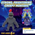 thumbnail image 3 of Monster Flex Juguetes elásticos para niños y niñas - 14 monstruos elásticos espeluznantes únicos - Juguetes elásticos para niños Regalo de cumpleaños Favores de fiesta Sensorial Fidget Stress Toys par, 3 of 5