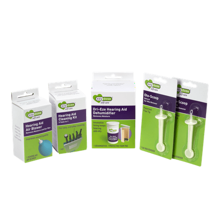 Ezy Dose Hearing Aid Cleaning Tools Kit, Lightweight, Convenient for Travel