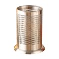 thumbnail image 2 of Utensil Organizer, Compact Size Utensil Holder Drain Holes Multifunctional Stainless Steel  for Cutlery, 2 of 7