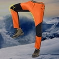 thumbnail image 6 of guisaled Men's Snow Pant Snow Waterproof Insulated Softshell Ski Pants Windproof Warm Fleece Lined Winter Outdoor Snowboard Pant Christmas, 6 of 6