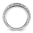thumbnail image 2 of Auriga Fine Jewelry 14K White Gold Lab Grown Diamond Ring for Women Size 7 (Carat: 2 Carat, Clarity: SI2, Color: GH), 2 of 4