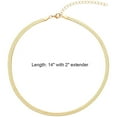 thumbnail image 5 of CNKOO Link Layered Necklace Sliver Layering Paperclip Chain Choker for Women, 5 of 5
