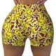 thumbnail image 2 of Balery Chicken Cartoon Pantalones cortos de entrenamiento estampados para mujer, sin costuras, ajustados, para gimnasio, yoga, correr, deportes, ejercicio activo, fitness.-Large, 2 of 8