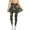 Bohemian Flower Blur Orange Black, variant on Women's Sports Skirted Leggings High Waist Comfortable Tennis Yoga Golf Skorts Leggings Breathable Casual Athletic Tights Workout Outfits, Leopard Print Gray Black Golf Clubs Balls, 3XL
