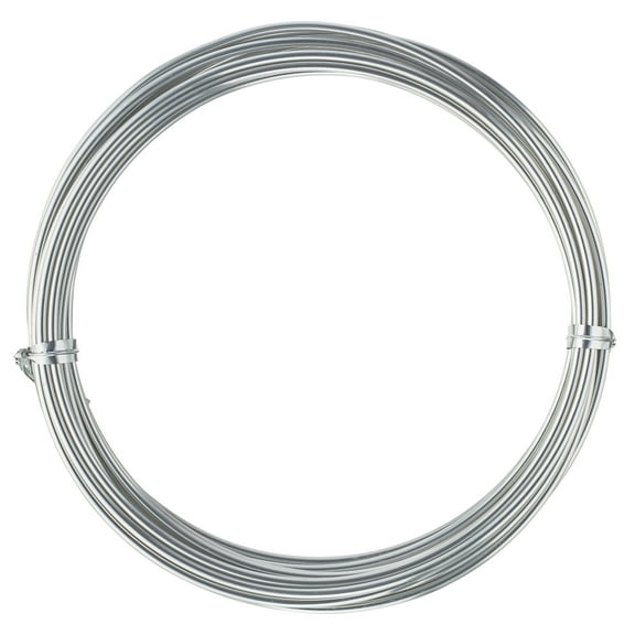 12 Pack: 12 Gauge Silver Aluminum Wire by Ashland